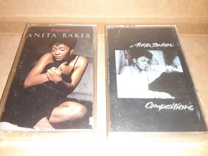 Anita Baker Rapture & Compositions Cassette Tape (1986,1990) Elektra Records - Picture 1 of 3