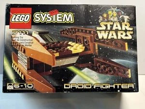 NEW LEGO Star Wars Droid Fighter Set 7111 Factory Sealed Vintage 1999 Retired - Picture 1 of 6