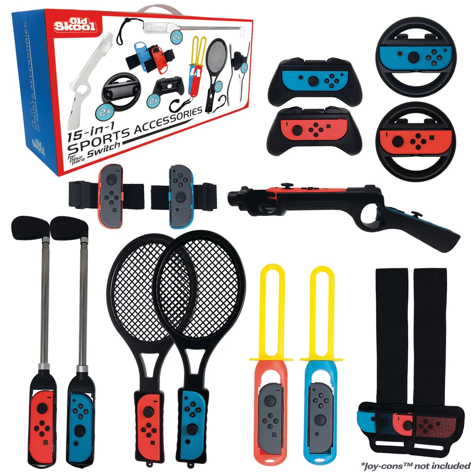 Switch Sports Accessories Bundle - 15 in 1 Kit for Nintendo Switch Sports - Image 1 of 1