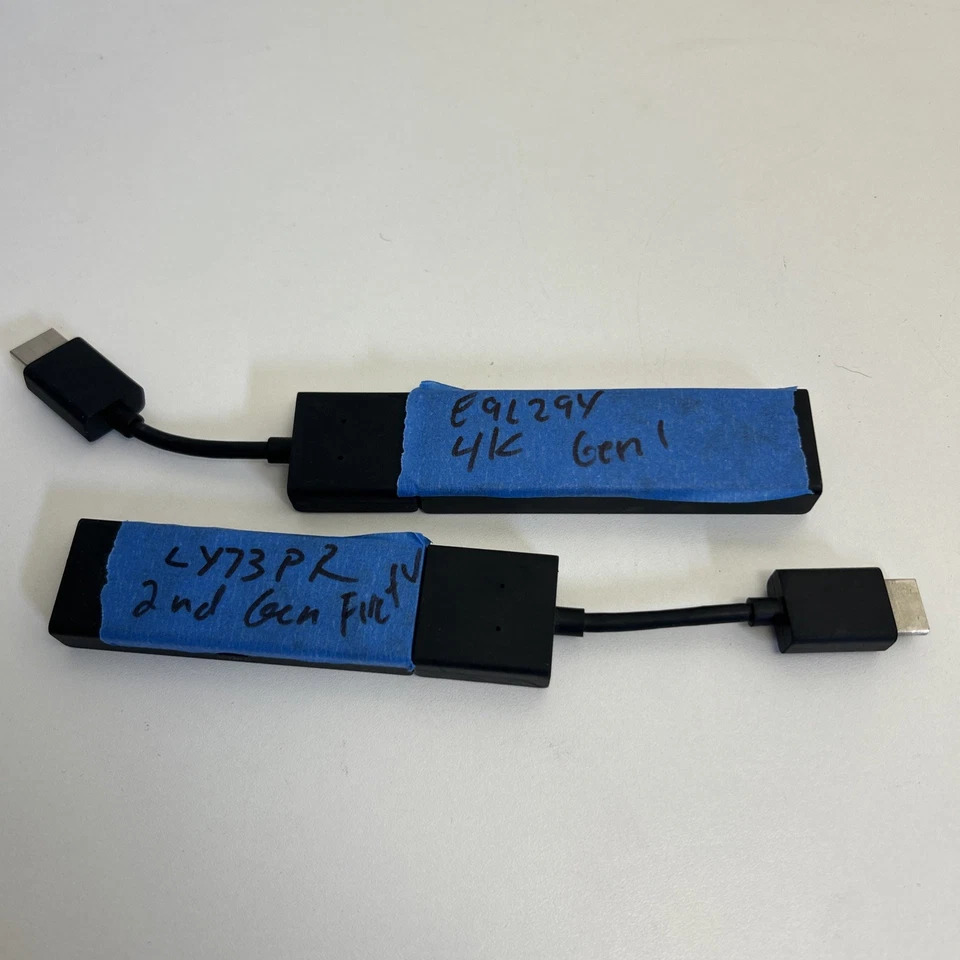 Lot of Two (2) Amazon Fire Sticks - LY73PR & One E9L29Y 4K And 2nd Gen - Image 1 of 1