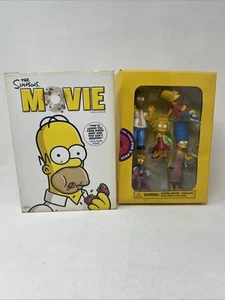 The Simpsons Movie Collectors DVD 2 Pack set Exclusive Figures - Afbeelding 1 van 5
