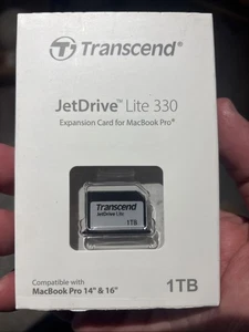 1 TB Transcend JetDrive Lite 330 Karta rozszerzeń do MacBooka Pro 14/16" - Zdjęcie 1 z 3