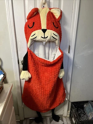 Fantasy Fields Plush Fox Sleeping Bag Pajama Party Nap Time Plush Pillow Face - Image 1 of 4