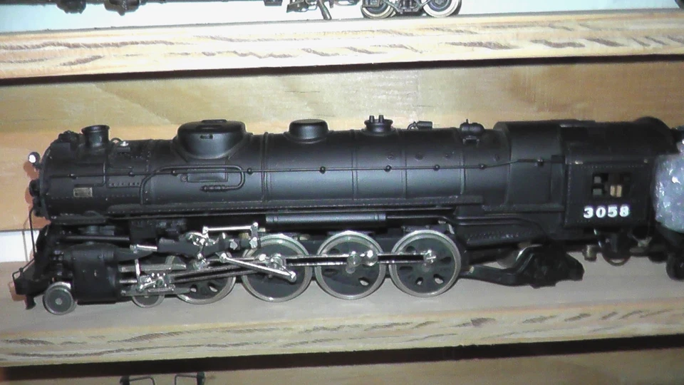 HO Latón Tenshodo 4-8-2 Mohawk PFM Pacific Fast Mail Plástico Tender Nueva York NYC Foto 1 de 4