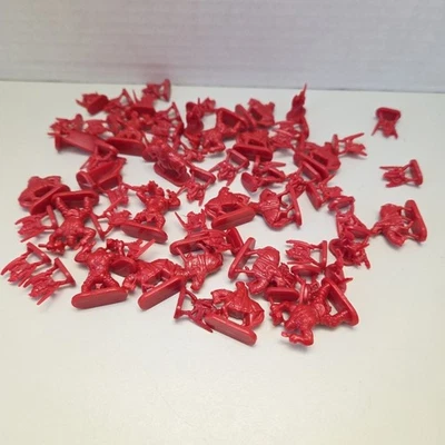 Risk The Lord of the Rings Middle Earth Conquest Replacement Red Army Figure Lot - Image 1 of 3