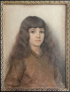 1914 Archimede Bresciani Da Gazoldo (1881-1939) Watercolor Pastel Drawing - Picture 1 of 21