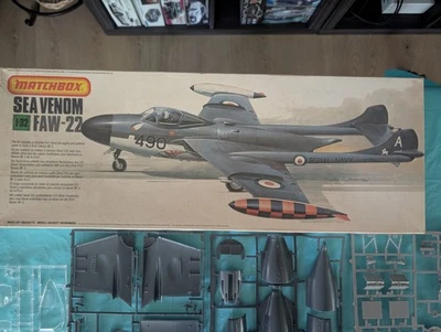 Matchbox Sea Venom FAW 22 Venom NF-3 PK-506 1/32 OPENED AND UNBUILT.  - Image 1 of 4