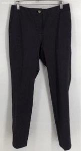 NWT J. Jill Women's Black Multicolor Trouser Pants - Size 4 - Picture 1 of 8