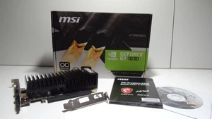 MSI NVIDIA GeForce GT 1030 GDDR5 2GHD5 LP OC GRAFIKKARTE HDMI + DISPLAYPORT - Bild 1 von 9