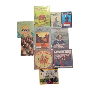Lot of 10 Short Chapter Books – Middle School Library Hardbacks - Picture 1 of 11