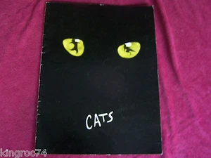 SEHR SCHÖN - 1983 Broadway-Spielprogramm für Andrew Lloyd Webbers Stück, "CATS!" - Bild 1 von 1