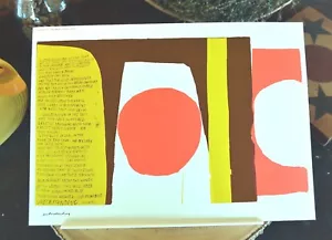 Sister Corita Print Understanding Modern Pop Art Ugo Betti Excerpt 1968 10x14 - Picture 1 of 7
