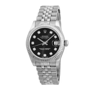 ROLEX Stainless Steel Datejust 31mm Factory Diamond Dial 178274 Box Waranty - Picture 1 of 5