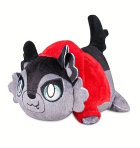 Breyoueze Cute Plush Stuffed Toys Aaron Cat Gray Red Gift Friend Gaming Soft Toy - Picture 1 of 3