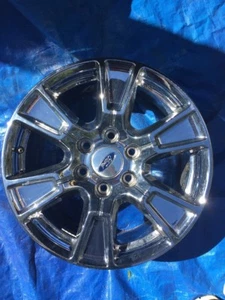 15-16 18" 18x7.5 FORD F150 Expedition Chrome Factory OEM Rim Wheel & Cap - Picture 1 of 9
