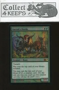 MTG Core 2014 Foil: Garruk's Horde (LP Green) - Picture 1 of 2