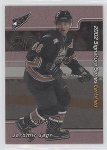 2001-02 ITG Be A Player Signature Series Certified /100 Jaromir Jagr #C-53