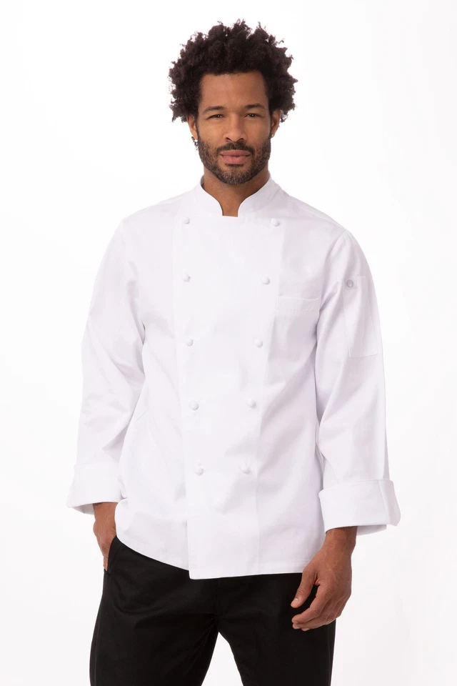 Chef Works Mens Henri Executive Chef Coat (CCHR) - Image 1 of 1