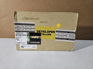 Lexmark 40X3744 Yellow Developer (140718). factory sealed - Picture 1 of 11