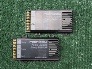 Rainbow Audio Dividing 2-Way Network Crossover Pair Made in Germany - Foto 1 di 14