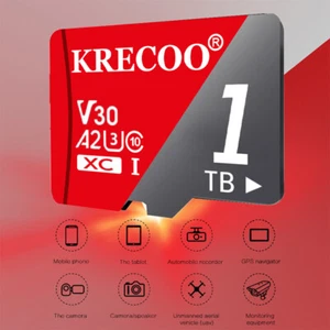 Memory Card Micro SD Card TF SDXC 64GB 128GB 256GB SDHC Class 10 For Cameras - Picture 1 of 16