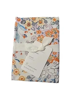MULTI AMELIA FLORAL ORGANIC COTTON STANDARD SHAM 26X20 POTTERY BARN - Picture 1 of 16