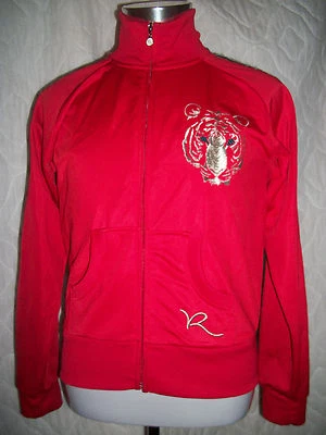 Rockawear SATINADO / Poliéster ROJO con TIGRE Chaqueta de Pista Juvenil XL Ropa Rocka Foto 1 de 4