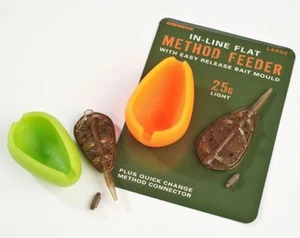 Drennan In-line Flat Method Feeder And Method Feeder Kits All Sizes In Stock - Picture 1 of 1