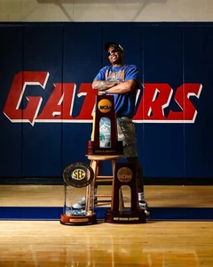 Foto de baloncesto Alijah Martin 2025 National Champs Florida Gators 8x10 NCAA - Imagen 1 de 1