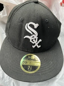 Chicago White Sox New Era Game Authentic On-Field 59FIFTY eng anliegende Mütze - schwarz - Bild 1 von 4