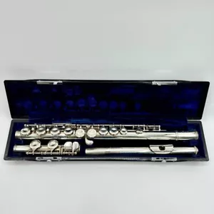 YAMAHA YFL-31 Sterling Silver Flute Head Tube Flute with hardcase from Japan - Picture 1 of 10