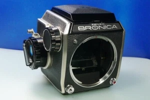 Zenza Bronica EC 6x6 Medium Format Body with Hood JAPAN See Description - Picture 1 of 11