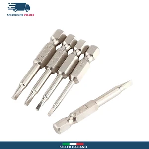 Cacciavite Triangolare Magnetico Set 1/4"Punta Testa Triangolare 5 Pezzi ๐๐ฎ๐น - Foto 1 di 8