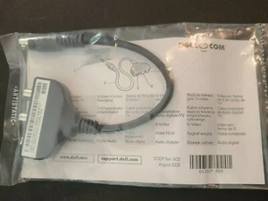 DELL DP/N 070TVD (044CTV) TV CABLE S-VIDEO NEW IN PACKAGE - Picture 1 of 3