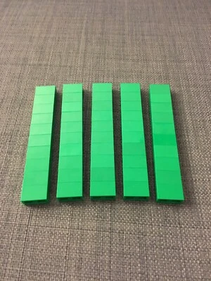 +++ LEGO ® 50 Stück Basissteine 1x2 Grün Green basic brick 3004 +++ - Bild 1 von 2