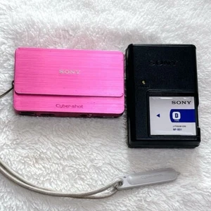 Sony Cyber shot DSC-T700 10.1MP 4.0x Compact Digital Camera Pink F/S From Japan - Picture 1 of 8