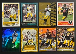 Ben Roethlisberger Football Card Lot 8 Different Cards Pittsburgh Steelers - Picture 1 of 2