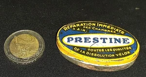 Ancienne Boite vide en tôle Lithographiée PRESTINE réparation  5 cm  N°705/148 - Foto 1 di 5