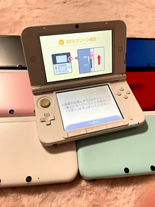 Nintendo 3DS LL XL Console Only Random Colors Japanese Tested Minor Scratches - Picture 1 of 11