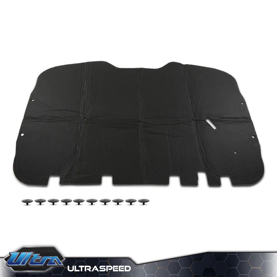 Almohadilla aislante de capó de 1/2" con clips apta para Chevrolet Tahoe 2000-2006 y Suburban Foto 1 de 4