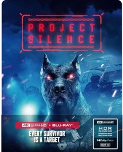 Project Silence 🔥[New 4K UHD Blu-ray]🔥 STEELBOOK Korean Horror - Picture 1 of 4