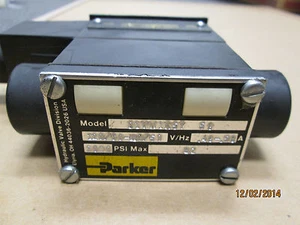 NEW OTHER,  D1VW1K5Y PARKER DIRECTIONAL CONTROL VALVE, 120V, 5000 PSI MAX. - Picture 1 of 1