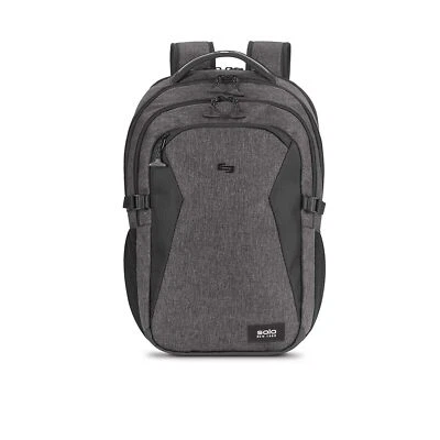 Solo New York Unbound 便携式电脑背包,黑色 — 第 1/4 张图片