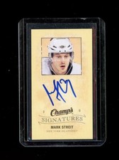 2009-10 Upper Deck Champ's Signatures #CSMA Mark Streit