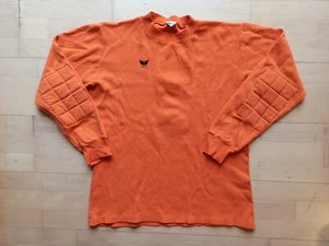Erima Vintage Torwart Trikot orange 70s 80s WEST GERMANY Goalkeeper Shirt M - Bild 1 von 5