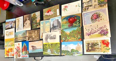 Vintage lot of postcards ~ 50 Random Postcard...