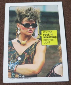 10028 1985 TOPPS WWF SUPERSTARS SPEAK #64 WENDI RICHTER - Picture 1 of 1