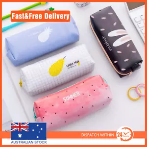 Luxury Marble Cosmetic Make Up Brush Bag Wash Pencil Case Travel Storage Box AU - Picture 1 of 12