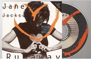 JANET JACKSON runaway CD SINGLE france french card sleeve - Picture 1 of 2