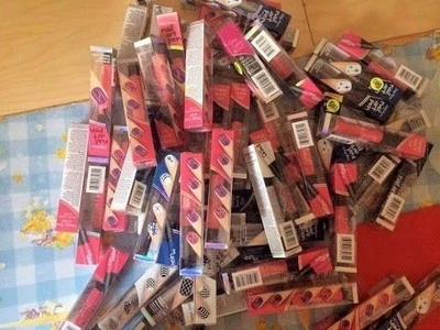 SALLY HANSEN Arte en Uñas Pluma Diseño Sello Go Manicura Francesa ROSA - P BLANCO - AZUL Foto 1 de 4